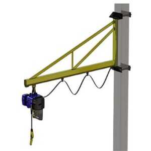 เครนติดผนังยื่นแขนหมุน Wall Jib Crane