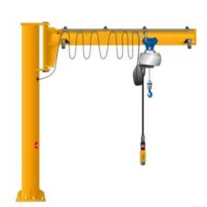 เครนเสายื่นแขนยกหมุน Pillar Jib Crane